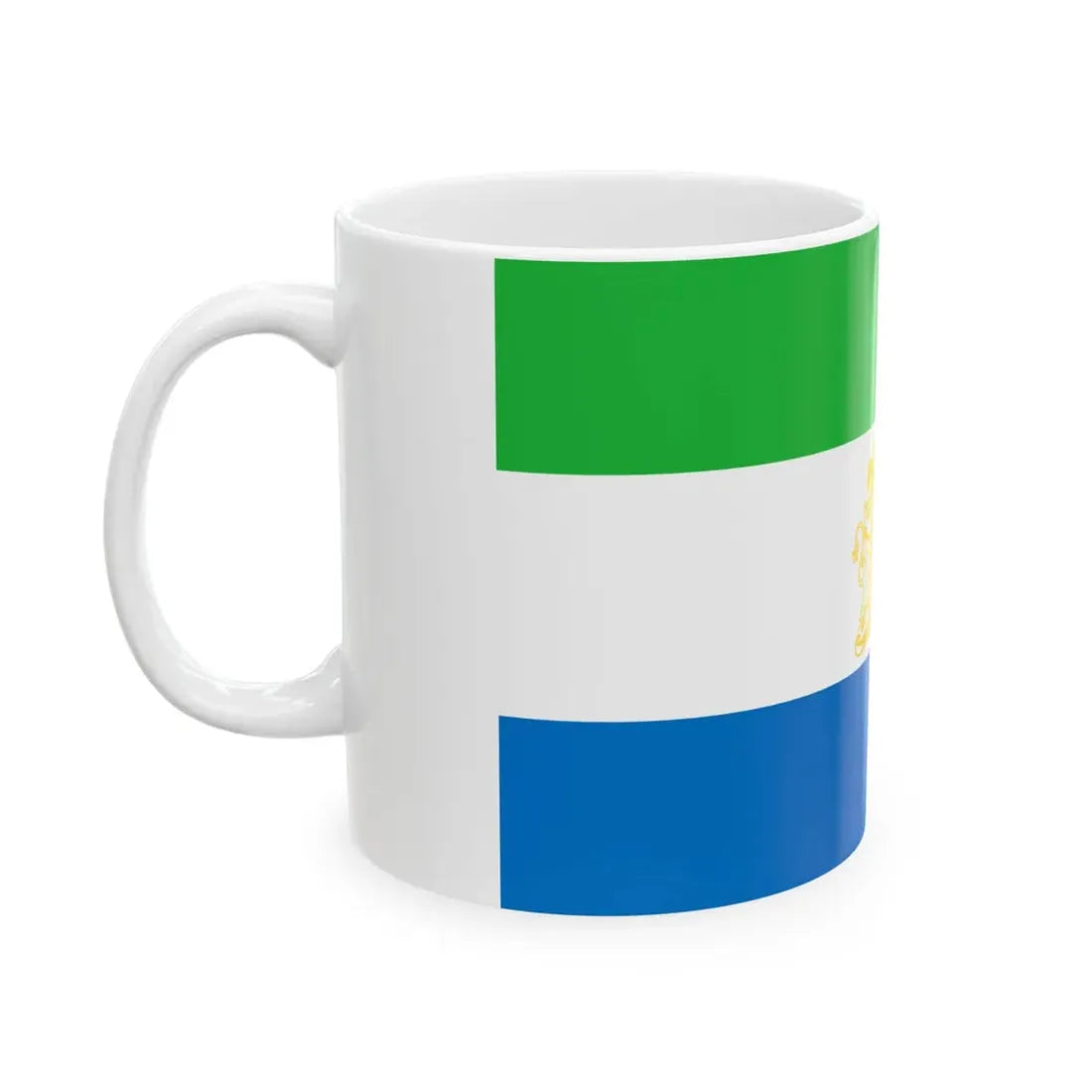 Standard of Ambassadors of Sierra Leone (Sierra Leone) White Coffee Mug - Go Mug Yourself