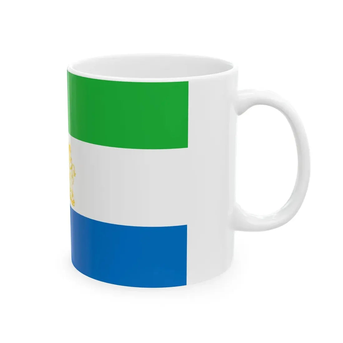 Standard of Ambassadors of Sierra Leone (Sierra Leone) White Coffee Mug - Go Mug Yourself