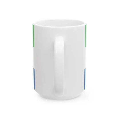 Standard of Ambassadors of Sierra Leone (Sierra Leone) White Coffee Mug - Go Mug Yourself