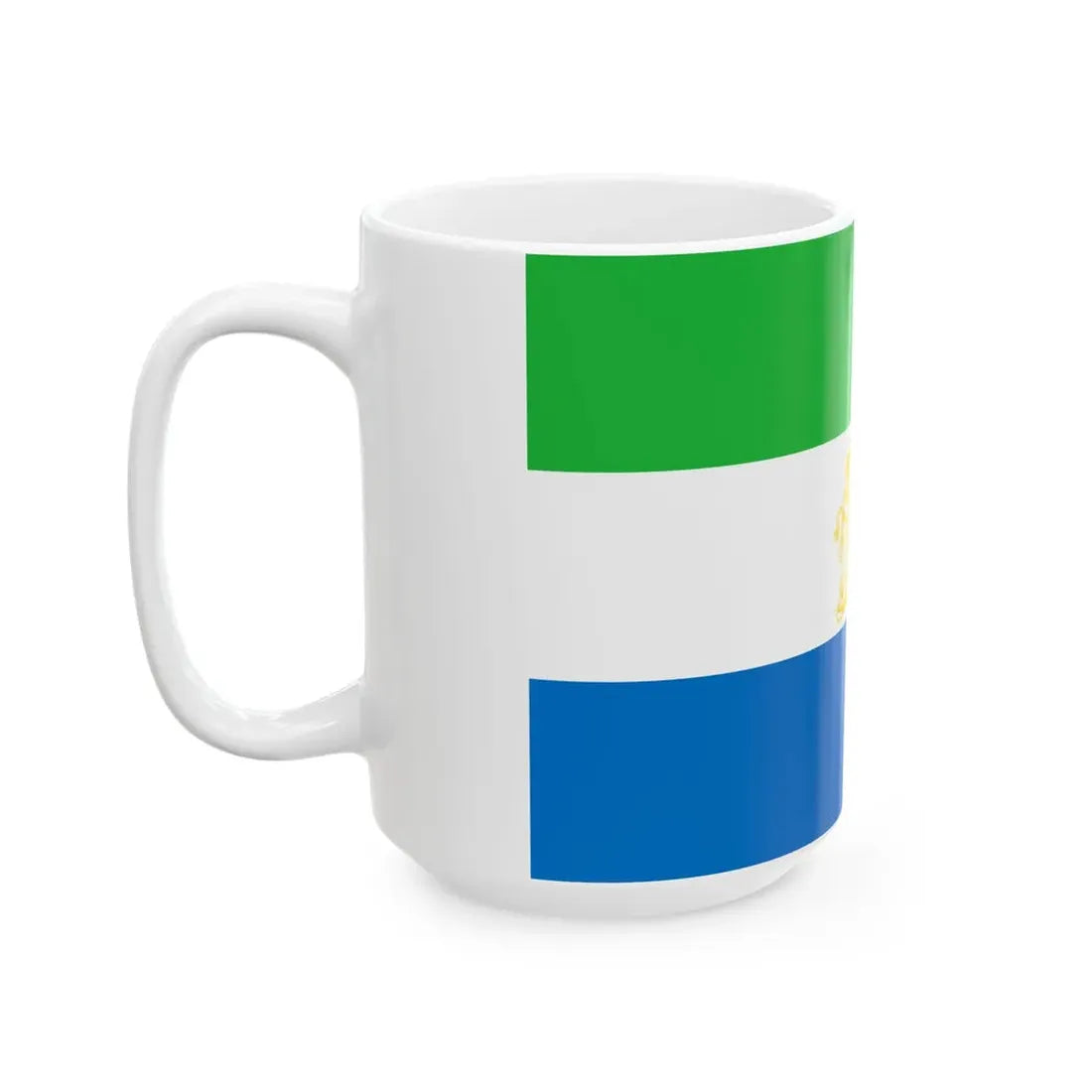 Standard of Ambassadors of Sierra Leone (Sierra Leone) White Coffee Mug - Go Mug Yourself