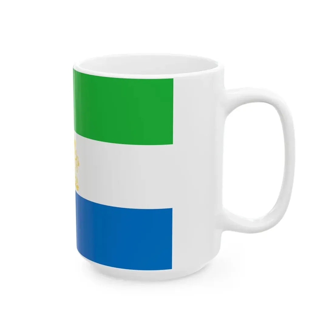 Standard of Ambassadors of Sierra Leone (Sierra Leone) White Coffee Mug - Go Mug Yourself
