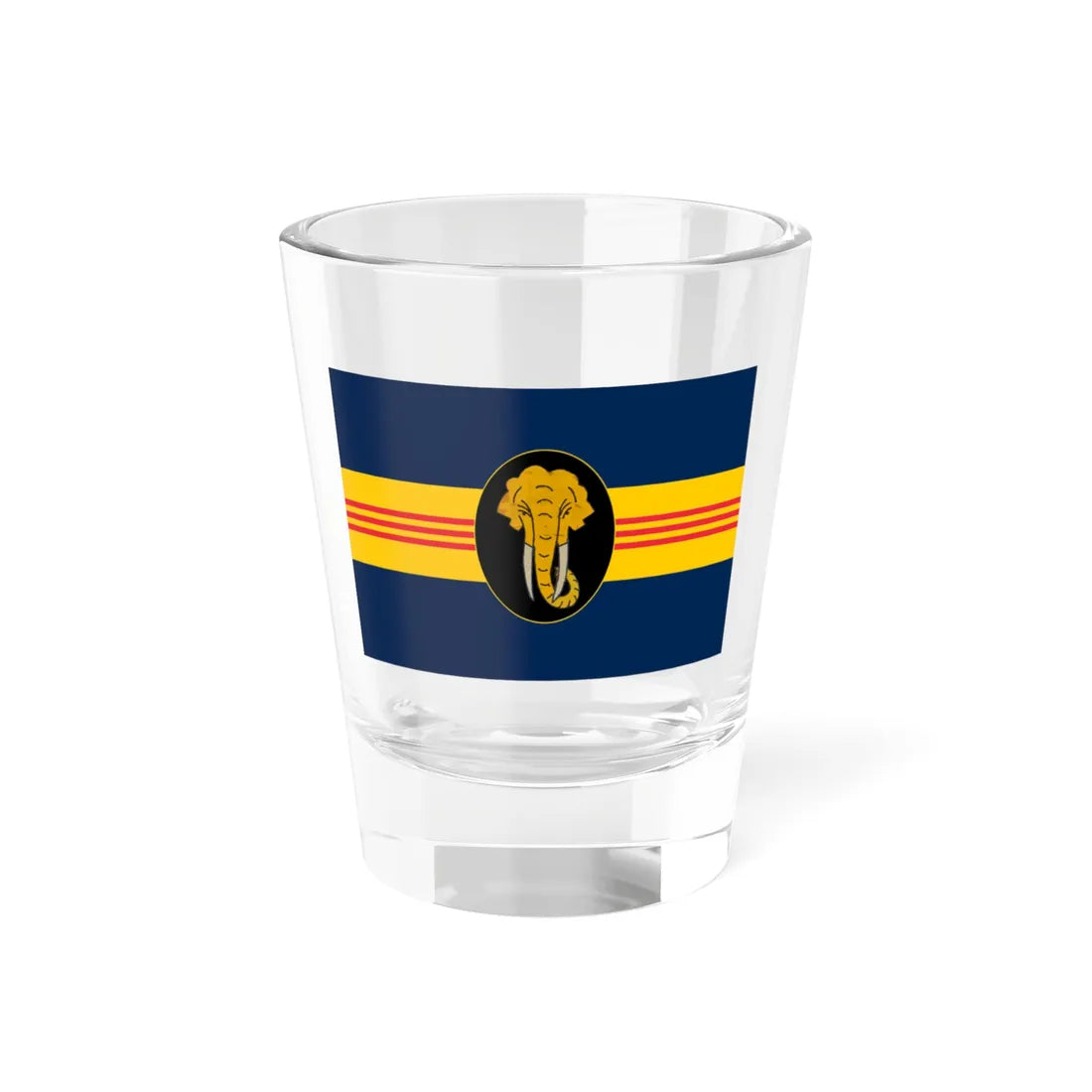 Standard of Bao-Dai Guards Unit2 (Vietnam) Shot Glass 1.5oz 1.5oz - Go Mug Yourself