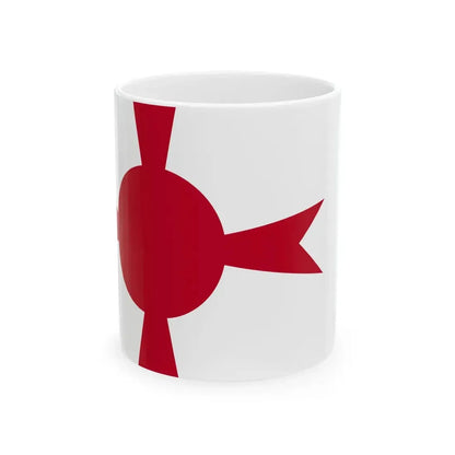 Standard of Commander of Imperial Japanese Navy (Japan) White Coffee Mug 11oz - Go Mug Yourself