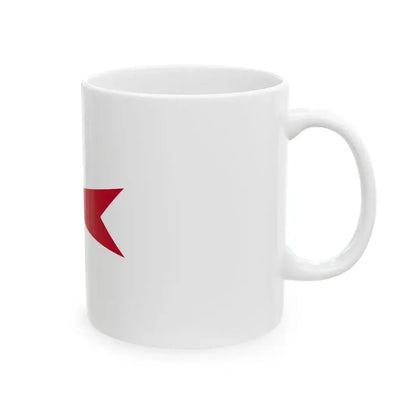 Standard of Commander of Imperial Japanese Navy (Japan) White Coffee Mug - Go Mug Yourself
