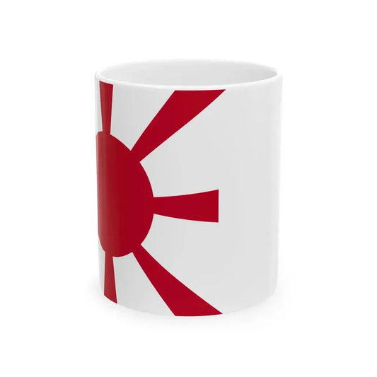 Standard of Commodore of Imperial Japanese Navy (Japan) White Coffee Mug 11oz - Go Mug Yourself