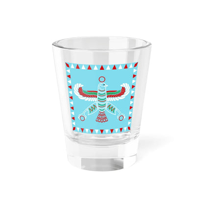 Standard of Cyrus the Great Blue (Iran) Shot Glass 1.5oz 1.5oz - Go Mug Yourself