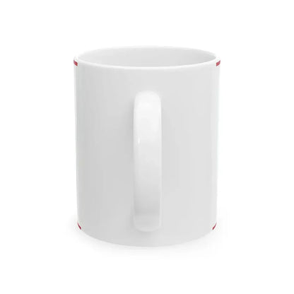 Standard of Frigate Commander JMSDF (Japan) White Coffee Mug - Go Mug Yourself