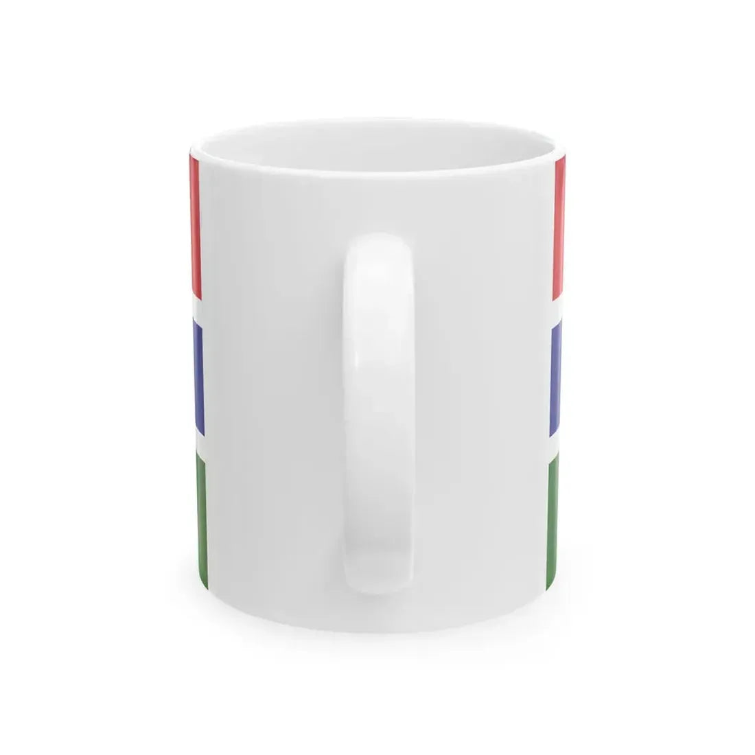 Standard of Gambian Ambassadors (Gambia) White Coffee Mug - Go Mug Yourself