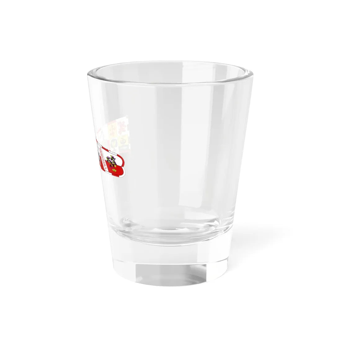 Standard of Macdonald of Clanranald (Scotland) Shot Glass 1.5oz - Go Mug Yourself
