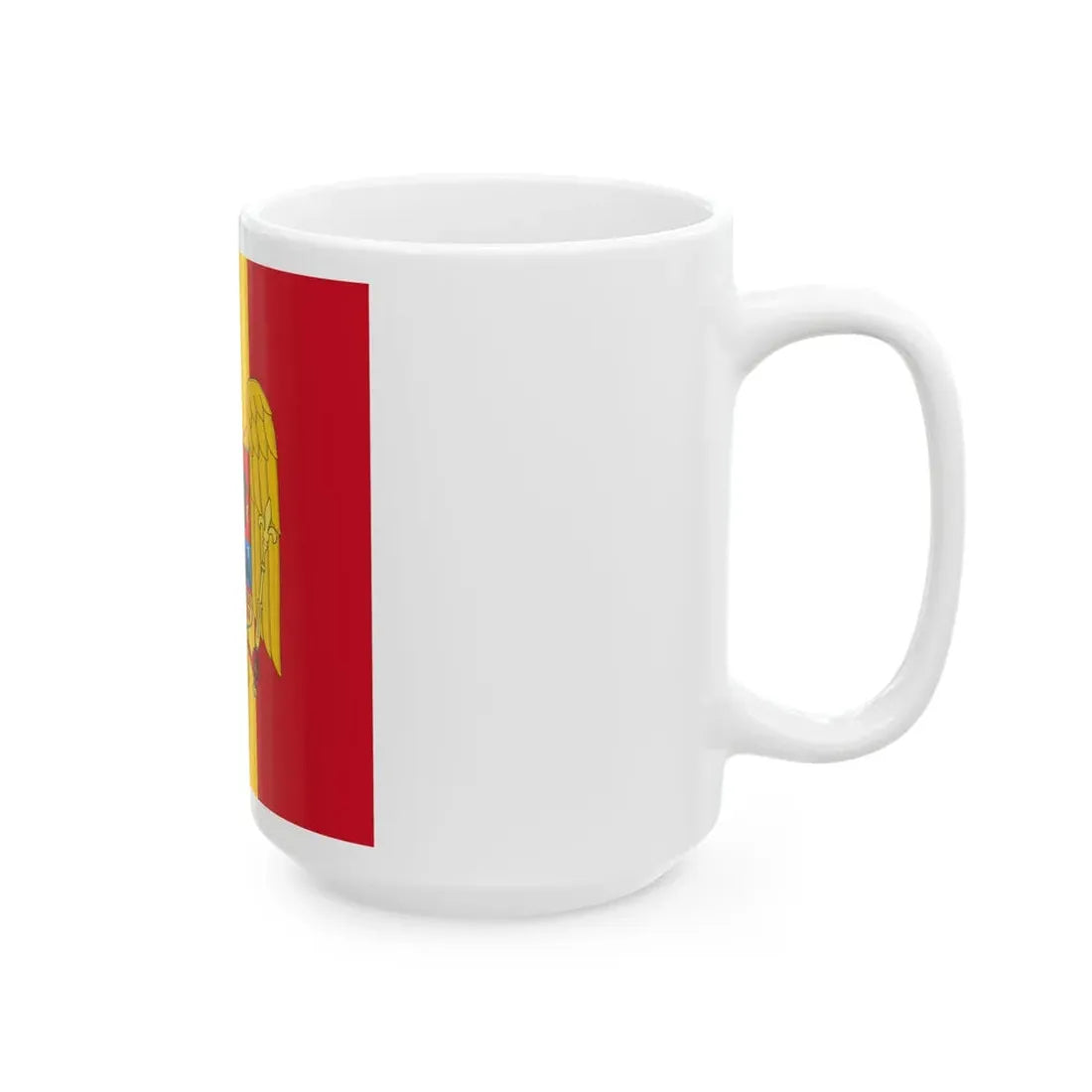 Standard of Marshal Ion Antonescu (Oman) White Coffee Mug - Go Mug Yourself