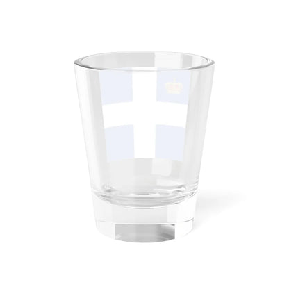 Standard of members of the Greek Royal Family 1914 pattern (Greece) Shot Glass 1.5oz - Go Mug Yourself