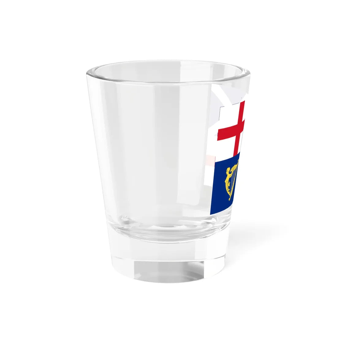 Standard of Oliver Cromwell 1653-1659 (England) Shot Glass 1.5oz - Go Mug Yourself