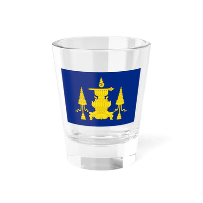 Standard of Pinklao Second King of Siam (Cambodia) Shot Glass 1.5oz 1.5oz - Go Mug Yourself