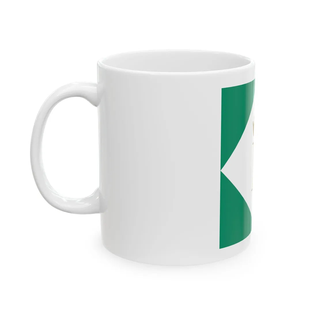 Standard of Presidents Emeritus of Italy 2003-2006 (Italy) White Coffee Mug - Go Mug Yourself