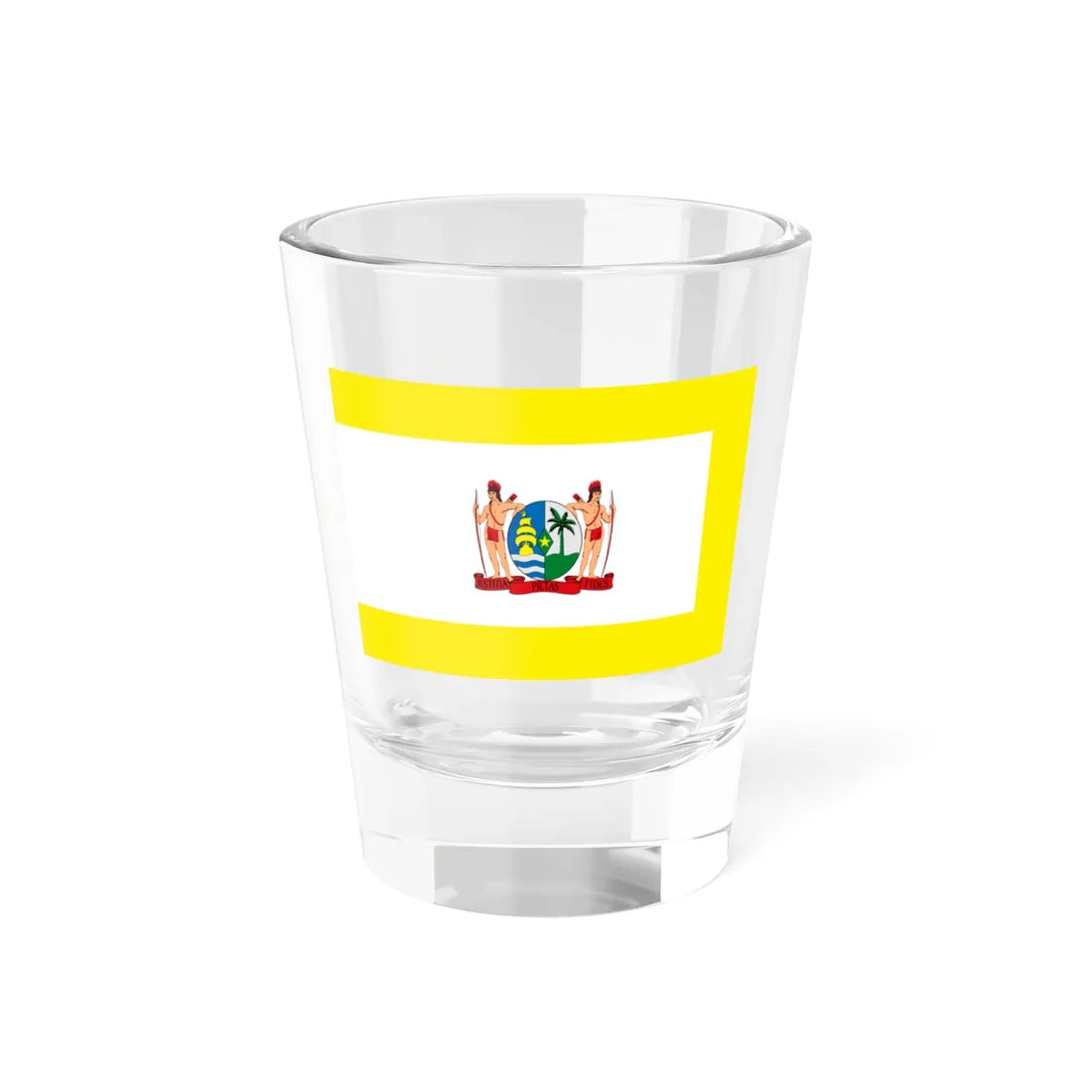 Standard of Prime Minister of Suriname (Suriname) Shot Glass 1.5oz 1.5oz - Go Mug Yourself