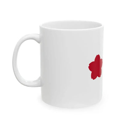 Standard of Rear Admiral JMSDF (Japan) White Coffee Mug - Go Mug Yourself