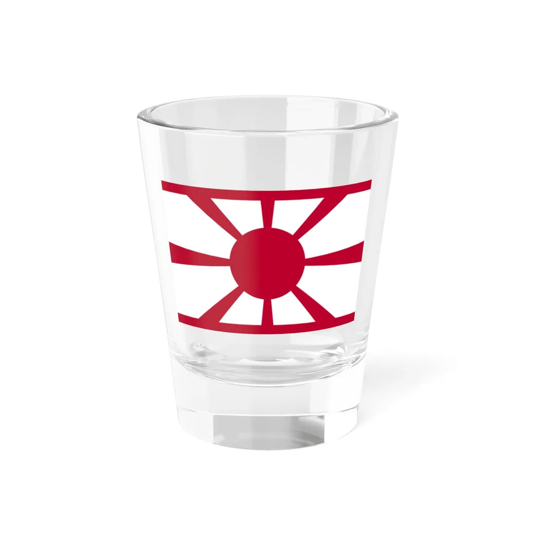 Standard of Rear Admiral of Imperial Japanese Navy (Japan) Shot Glass 1.5oz 1.5oz - Go Mug Yourself