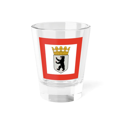 Standard of senate and the governing mayor of Berlin (Germany) Shot Glass 1.5oz 1.5oz - Go Mug Yourself