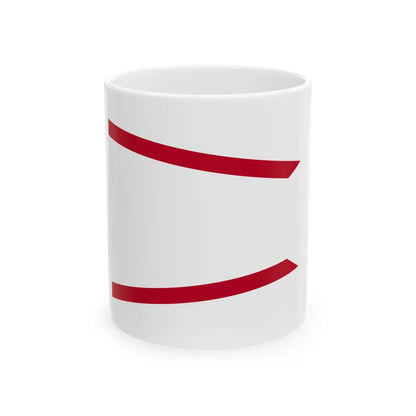 Standard of Senior Captain JMSDF (Japan) White Coffee Mug 11oz - Go Mug Yourself