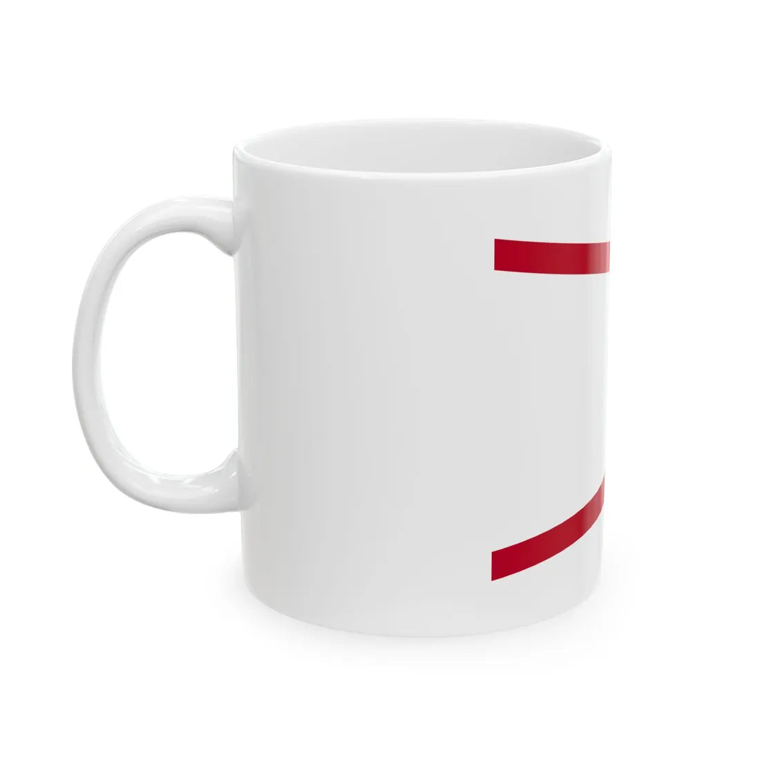 Standard of Senior Captain JMSDF (Japan) White Coffee Mug - Go Mug Yourself