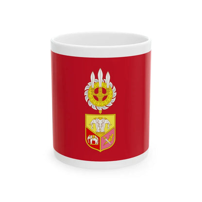 Standard of Siamese Royal Family (Cambodia) White Coffee Mug 11oz - Go Mug Yourself