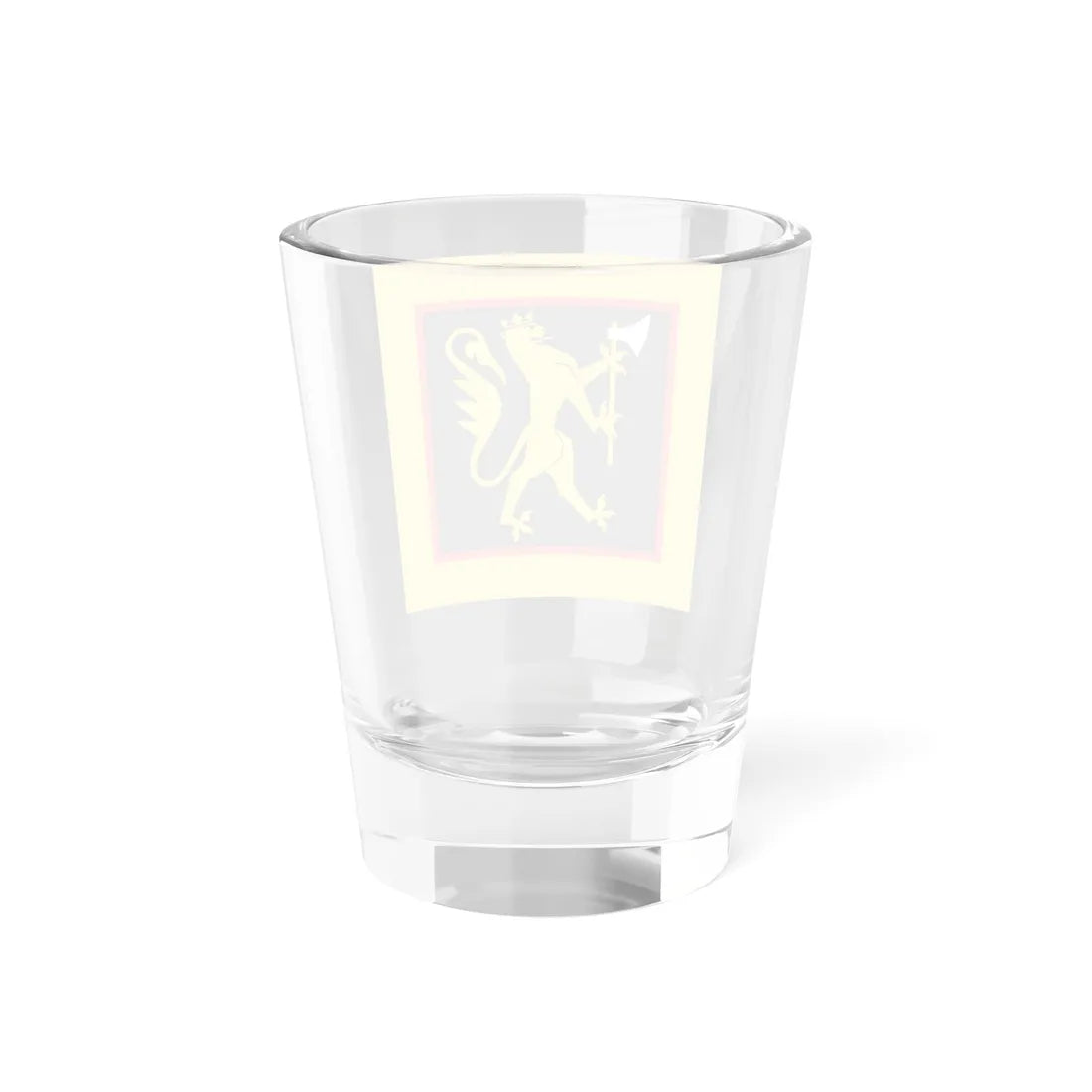 Standard of the 2nd Battalion Norway (Norway) Shot Glass 1.5oz - Go Mug Yourself
