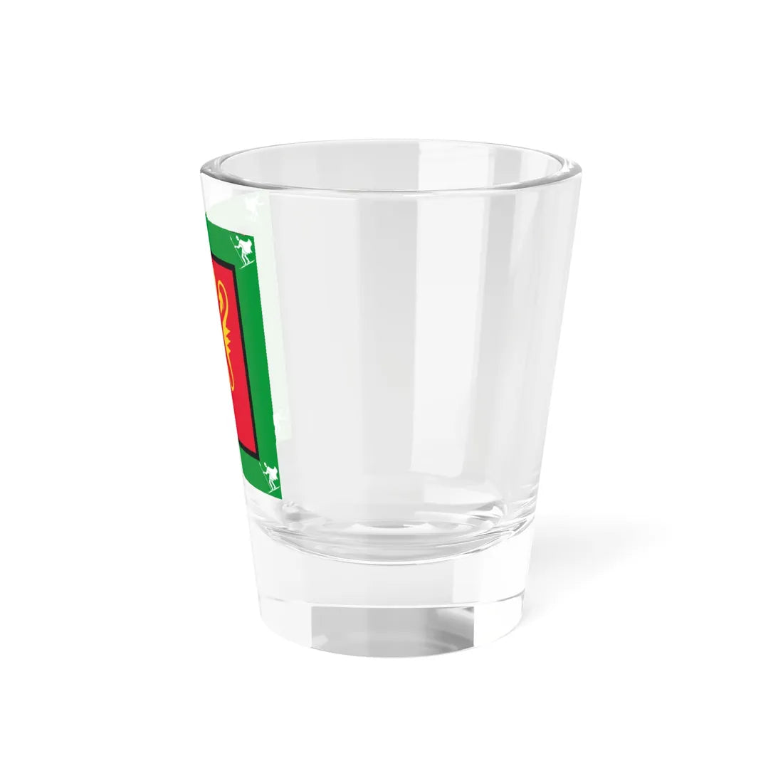 Standard of the 5th Brigade Norway (Norway) Shot Glass 1.5oz - Go Mug Yourself