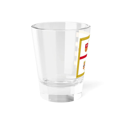 Standard of the 6th Airborne Brigade Almogavares Reverse (Spain) Shot Glass 1.5oz - Go Mug Yourself