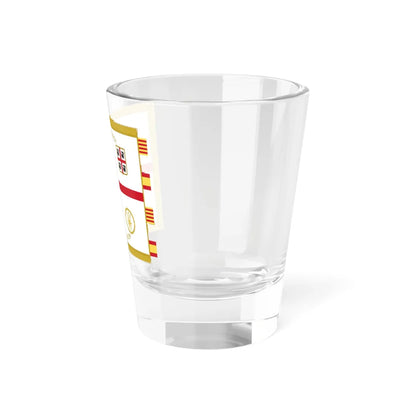 Standard of the 6th Airborne Brigade Almogavares Reverse (Spain) Shot Glass 1.5oz - Go Mug Yourself