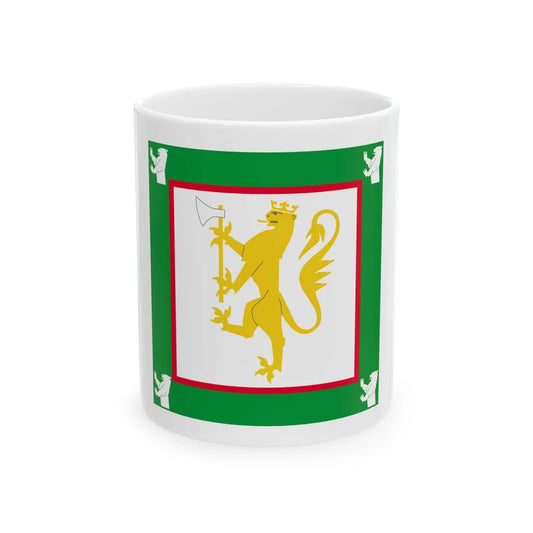 Standard of the 6th Brigade Norway (Norway) White Coffee Mug 11oz - Go Mug Yourself