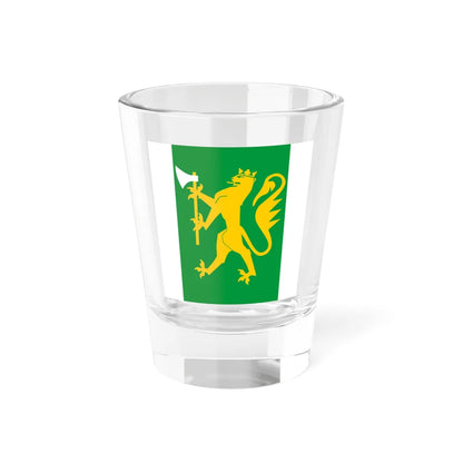 Standard of the Agder Home Guard District 07 (Norway) Shot Glass 1.5oz 1.5oz - Go Mug Yourself