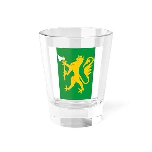 Standard of the Agder Home Guard District 07 (Norway) Shot Glass 1.5oz 1.5oz - Go Mug Yourself