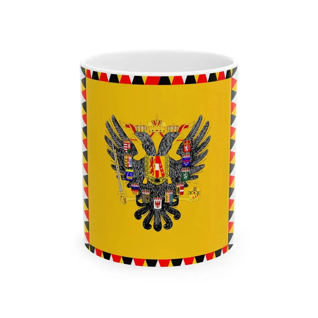 Standard of the Archdukes of Austria Before 1915 (Austria) White Coffee Mug 11oz - Go Mug Yourself