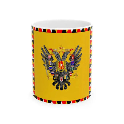 Standard of the Archdukes of Austria Before 1915 (Austria) White Coffee Mug 11oz - Go Mug Yourself