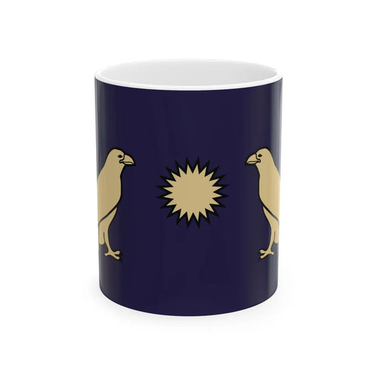 Standard of the Arshakuni Arsacid dynasty (Armenia) White Coffee Mug 11oz - Go Mug Yourself