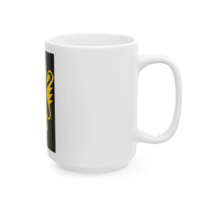 Standard of the Bergenhus Home Guard District 09 (Norway) White Coffee Mug - Go Mug Yourself