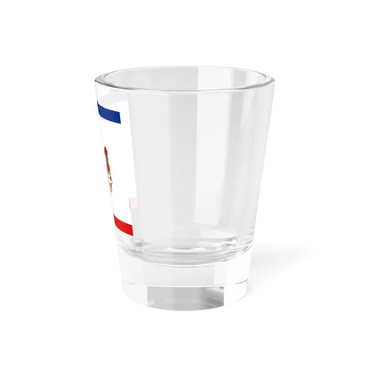Standard of the Chairman of the Council of Ministers for the Kingdom of Yugoslavia (Yugoslavia) Shot Glass 1.5oz - Go Mug Yourself