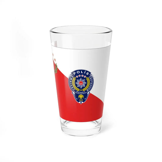 Standard of the Chief of Police of Turkey (Turkey) Pint Glass 16oz 16oz - Go Mug Yourself