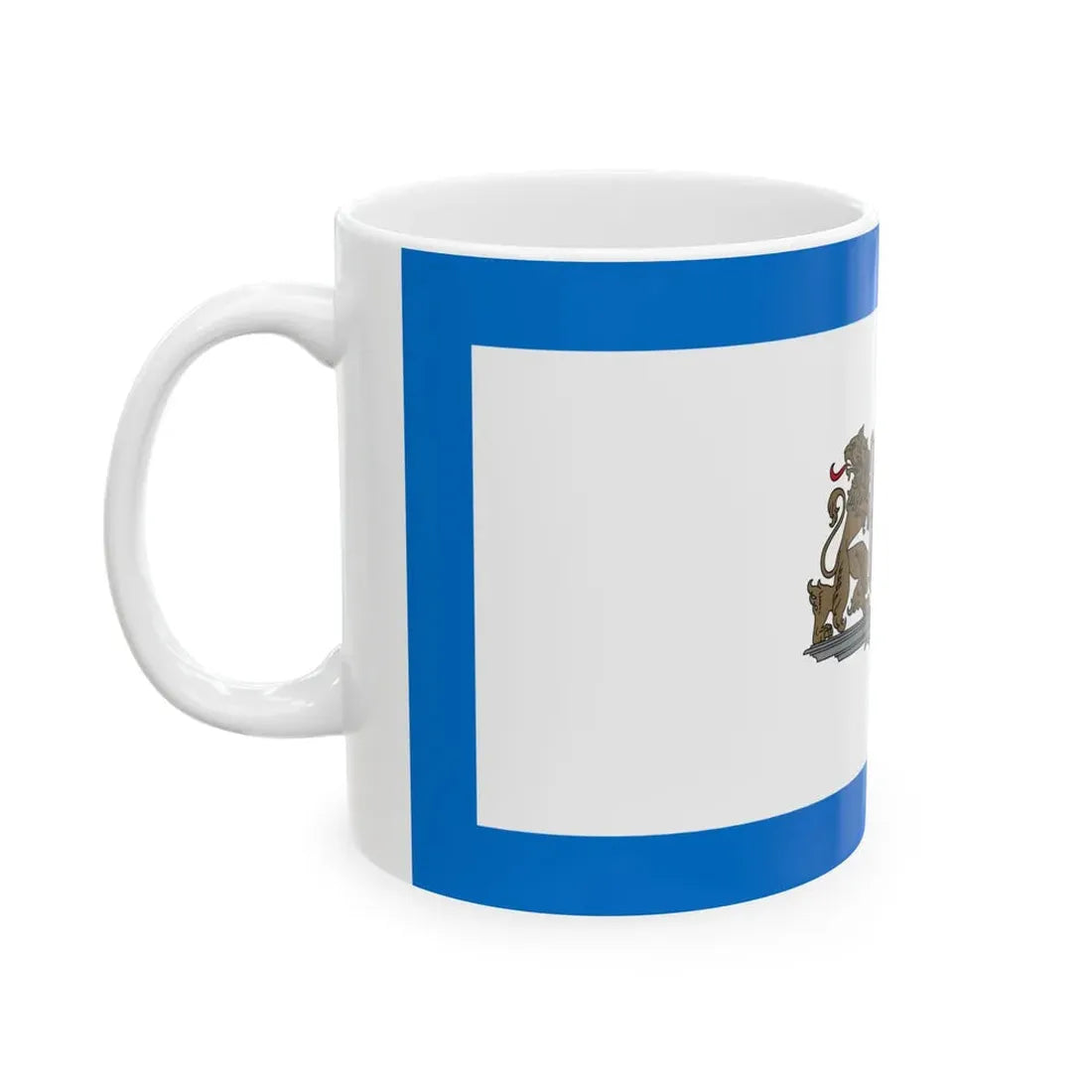 Standard of the city council chairman of Riga (Latvia) White Coffee Mug - Go Mug Yourself