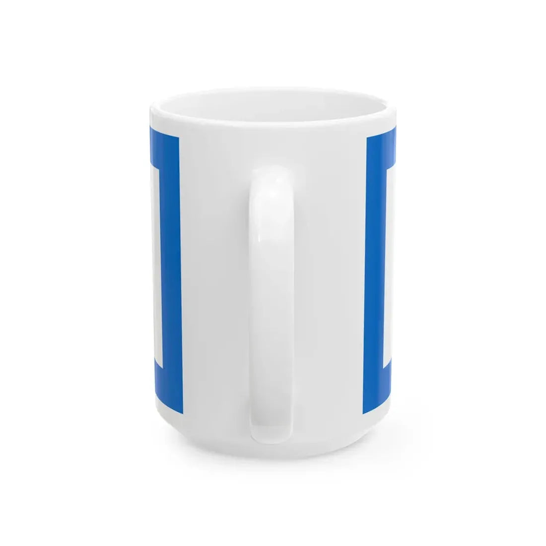 Standard of the city council chairman of Riga (Latvia) White Coffee Mug - Go Mug Yourself