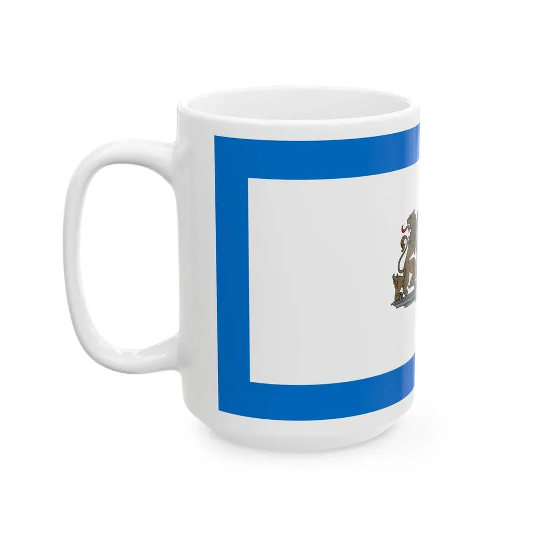 Standard of the city council chairman of Riga (Latvia) White Coffee Mug - Go Mug Yourself