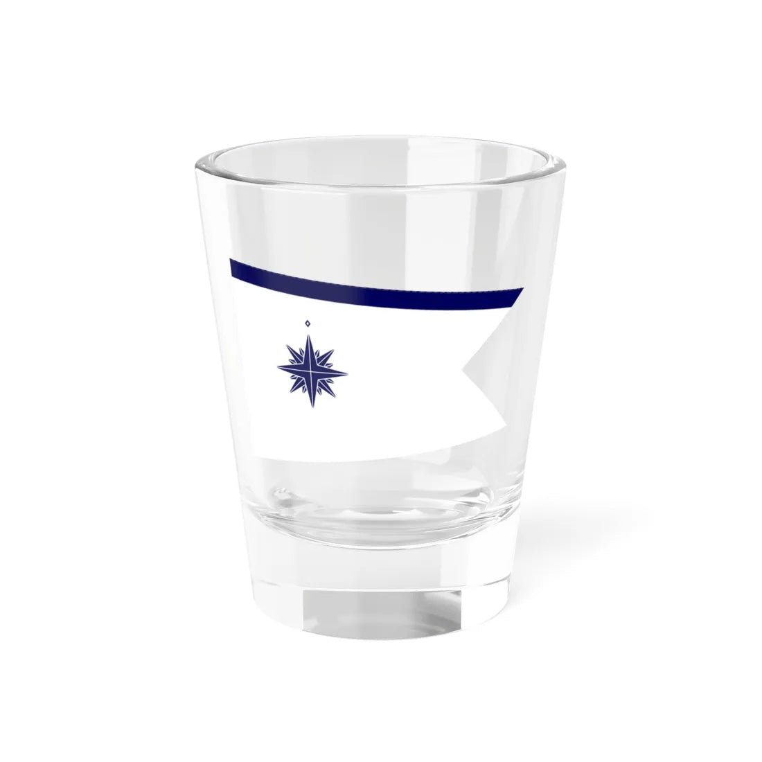 Standard of the Commander of Regional Coast Guard Headquarters Japan Coast Guard (Japan) Shot Glass 1.5oz 1.5oz - Go Mug Yourself