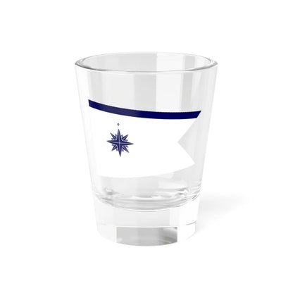 Standard of the Commander of Regional Coast Guard Headquarters Japan Coast Guard (Japan) Shot Glass 1.5oz 1.5oz - Go Mug Yourself