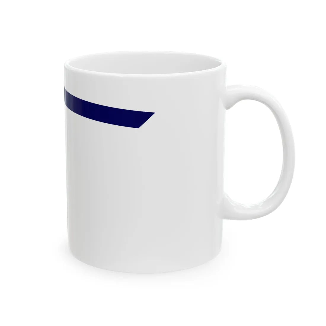 Standard of the Commander of Regional Coast Guard Headquarters Japan Coast Guard (Japan) White Coffee Mug - Go Mug Yourself