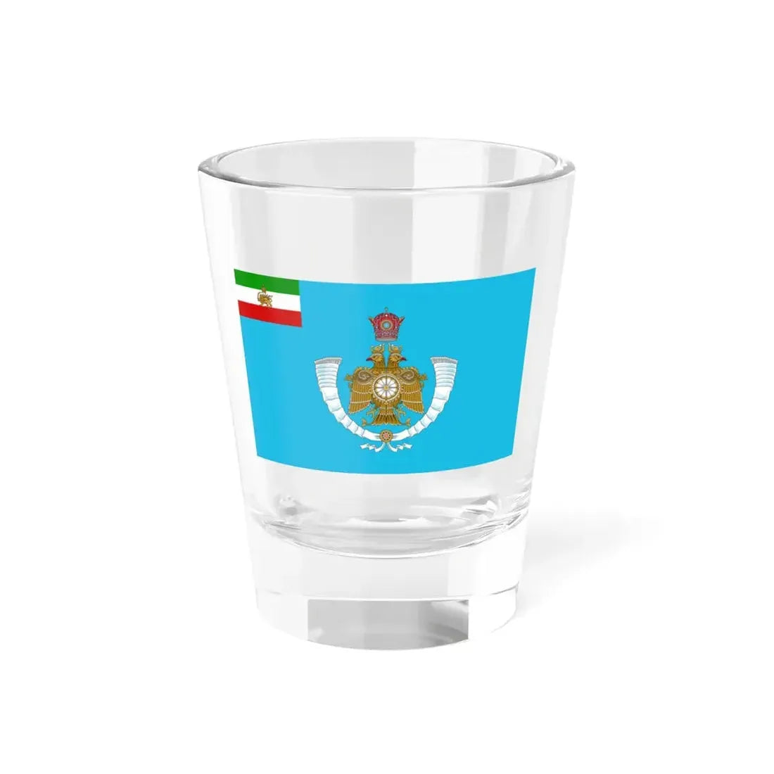 Standard of the Crown Prince of Iran (Iran) Shot Glass 1.5oz 1.5oz - Go Mug Yourself