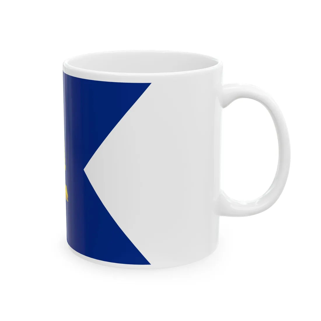 Standard of the Crown Princess of Siam (Cambodia) White Coffee Mug - Go Mug Yourself