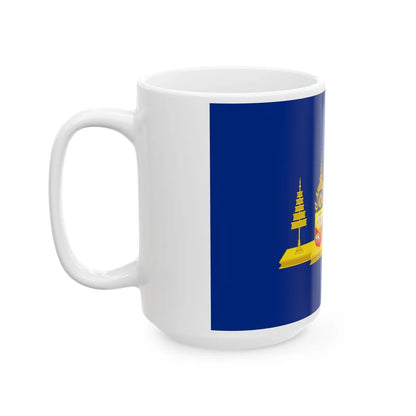 Standard of the Crown Princess of Siam (Cambodia) White Coffee Mug - Go Mug Yourself