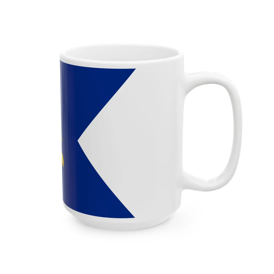 Standard of the Crown Princess of Siam (Cambodia) White Coffee Mug - Go Mug Yourself