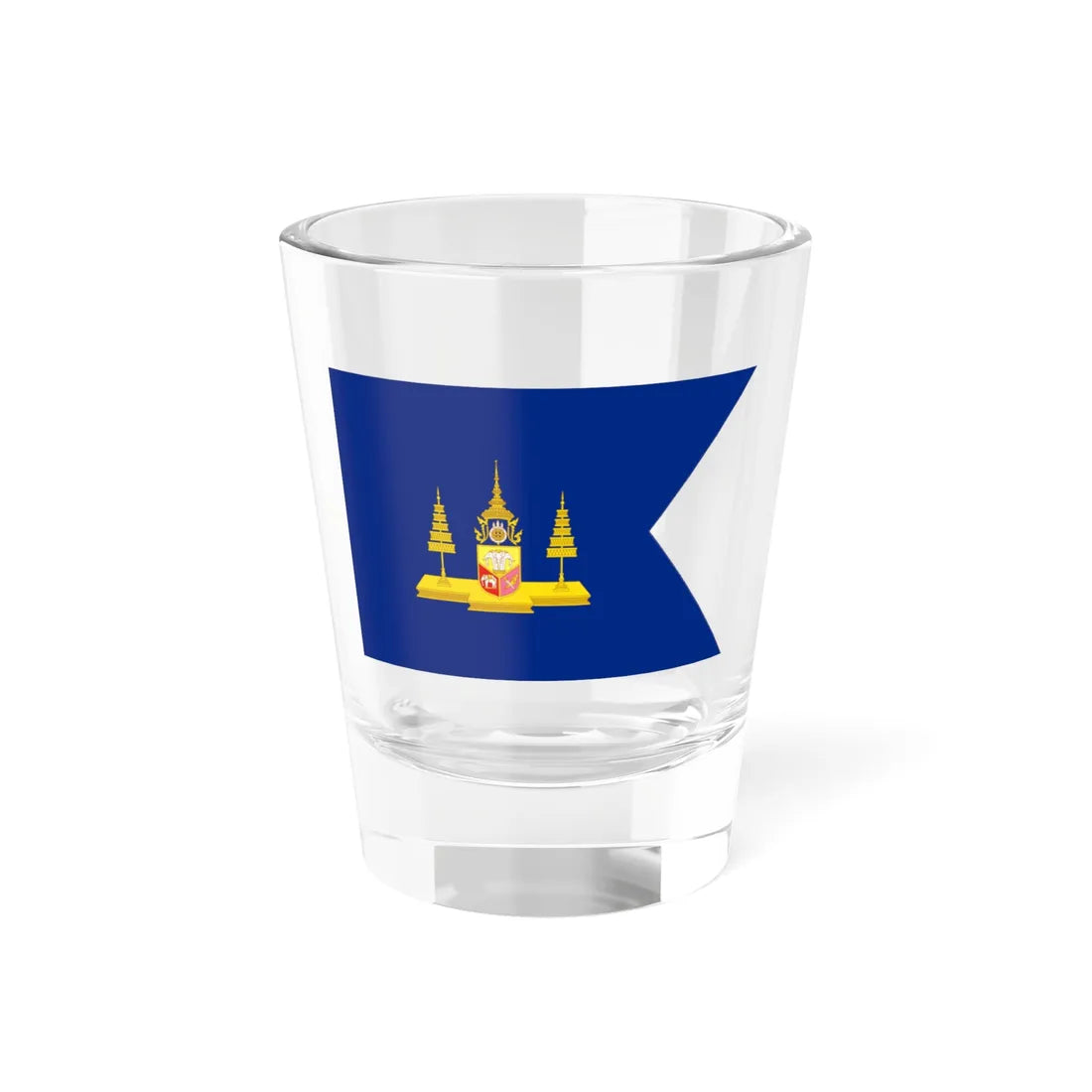 Standard of the Crown Princess of Siam (Thailand) Shot Glass 1.5oz 1.5oz - Go Mug Yourself