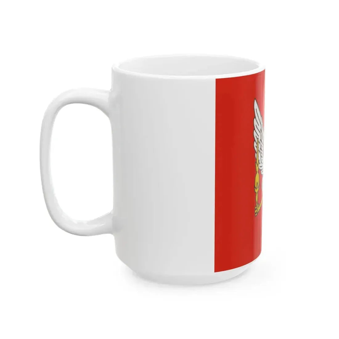 Standard of the Duchy of Warsaw (Poland) White Coffee Mug - Go Mug Yourself